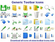 Generic Toolbar Icons screenshot